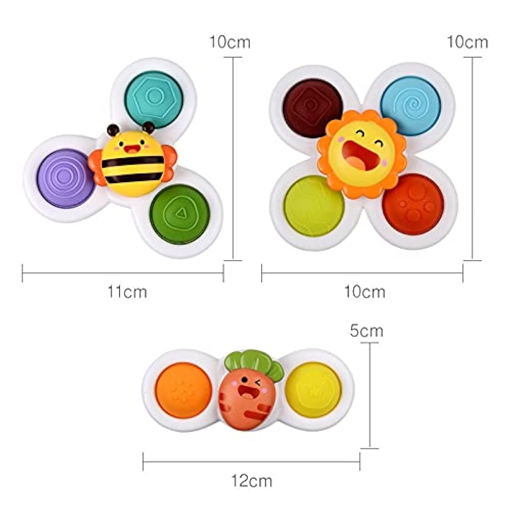 PATPAT Baby Toys ,3Pcs Bath Toys for Kids 1 2 Year Old, Suction Cup Toy, Sensory Toy Learning Toy Birthday Gifts for Girls Boys PATPAT Baby Toys ,3Pcs Bath Toys for Kids 1 2 Year Old, Suction Cup Toy, Sensory Toy Learning Toy Birthday Gifts for Girls Boys